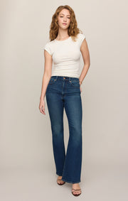 Savelo The Studio High-Rise Modern Boot Denim
