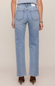 Savelo The Muse High-Rise Straight Denim