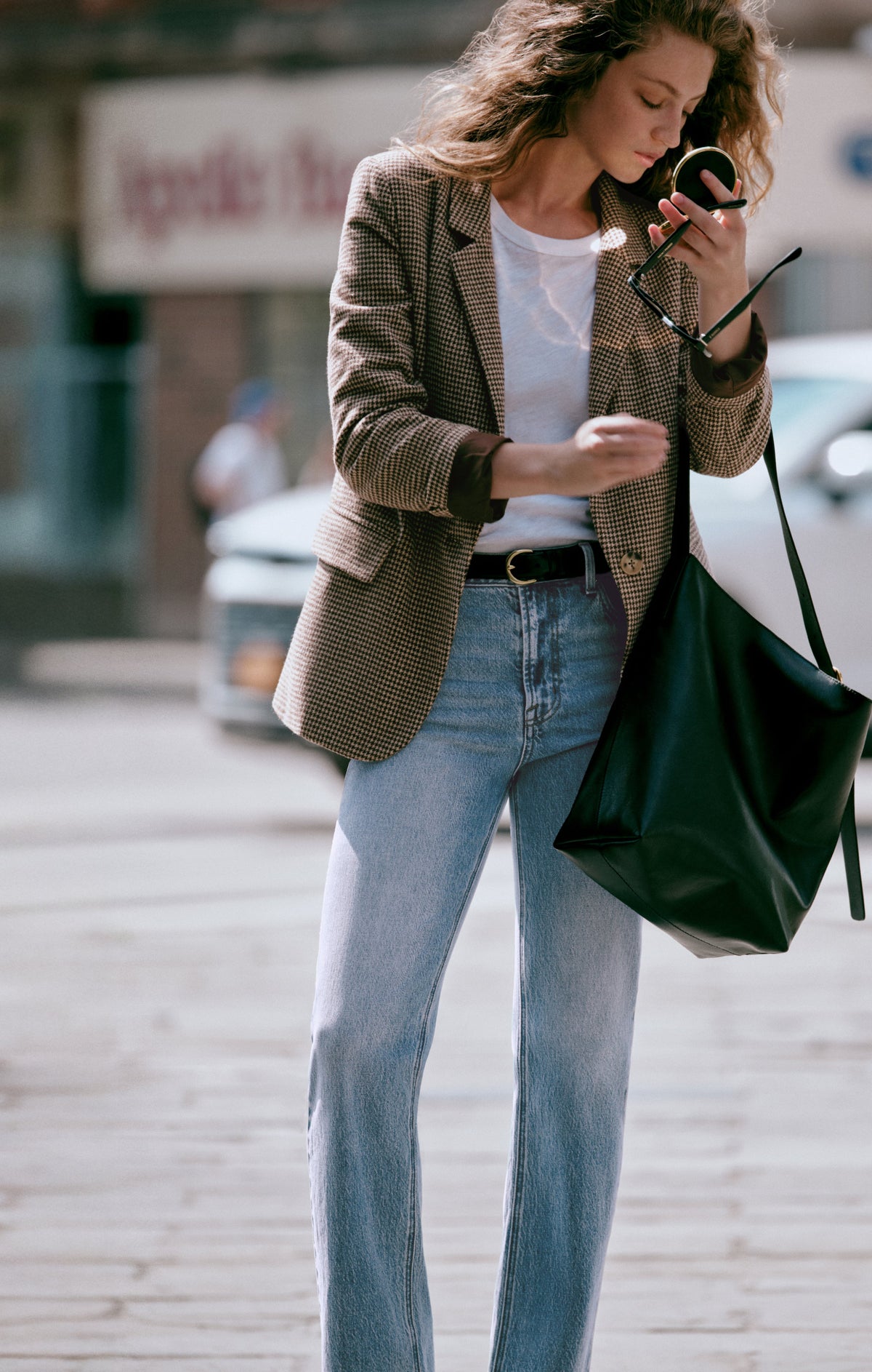Savelo The Muse High-Rise Straight Denim
