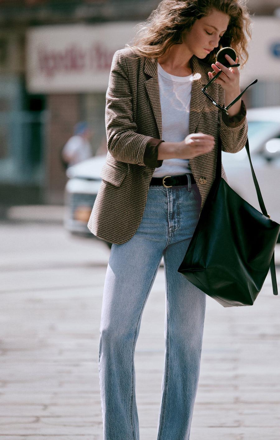 Savelo The Muse High-Rise Straight Denim