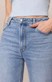 Savelo The Muse High-Rise Straight Denim