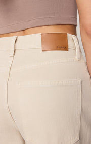Savelo The Show Off High-Rise Bowed Denim