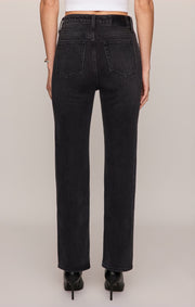 Savelo The Muse High-Rise Straight Denim