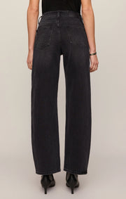 Savelo The Show Off High-Rise Bowed Denim