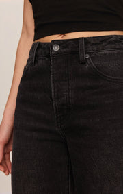 Savelo The Show Off High-Rise Bowed Denim