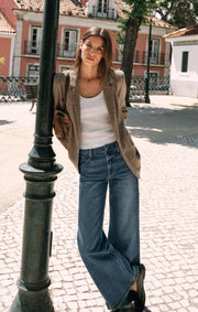 Savelo The Head Turner High-Rise Wide Denim
