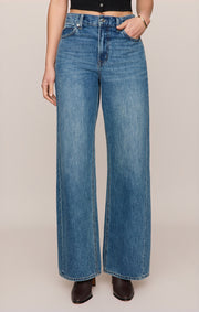 Savelo The Head Turner High-Rise Wide Denim