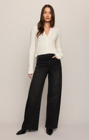 Savelo The Head Turner High-Rise Wide Denim