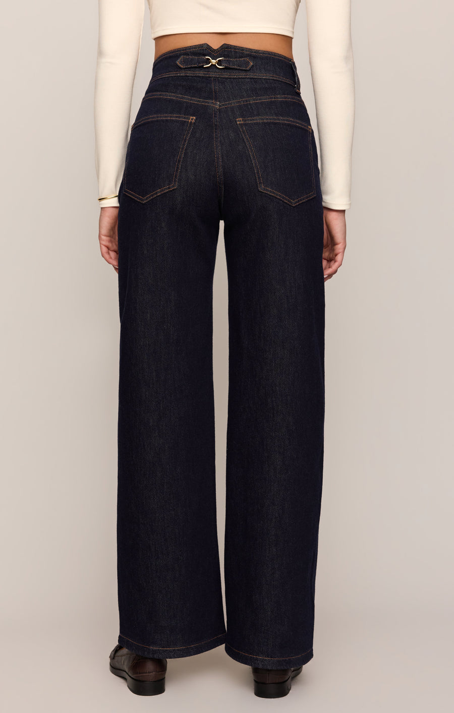 Savelo The Atelier High-Rise Trouser Denim