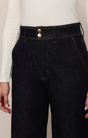 Savelo The Atelier High-Rise Trouser Denim