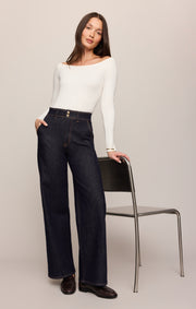 Savelo The Atelier High-Rise Trouser Denim