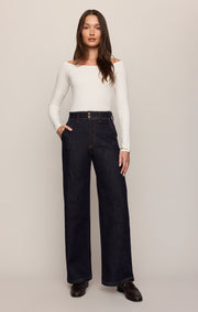 Savelo The Atelier High-Rise Trouser Denim