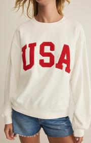 Savelo USA Boyfriend Sweatshirt