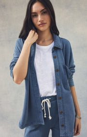 Savelo All Day Knit Denim Jacket