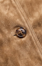 Savelo Decker Faux Suede Chore Coat