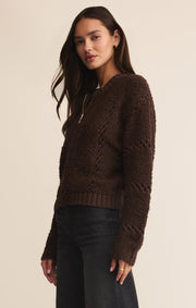 Savelo Sundance Zip-Up Sweater Jacket