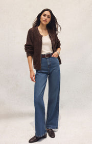 Savelo Sundance Zip-Up Sweater Jacket