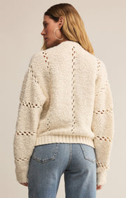 Savelo Sundance Zip-Up Sweater Jacket