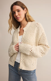 Savelo Sundance Zip-Up Sweater Jacket