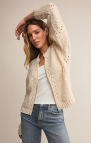 Savelo Sundance Zip-Up Sweater Jacket