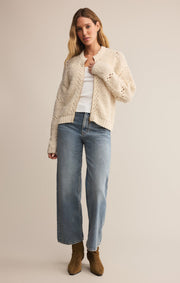 Savelo Sundance Zip-Up Sweater Jacket
