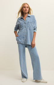 Savelo All Day Knit Denim Jacket