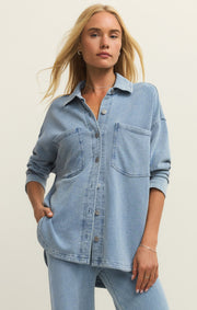 Savelo All Day Knit Denim Jacket
