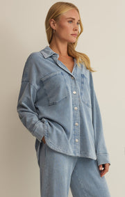 Savelo All Day Knit Denim Jacket