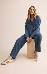 Savelo All Day Knit Denim Jacket