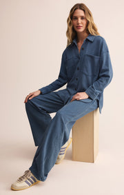 Savelo All Day Knit Denim Jacket