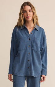 Savelo All Day Knit Denim Jacket