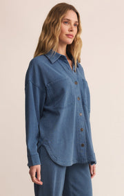 Savelo All Day Knit Denim Jacket
