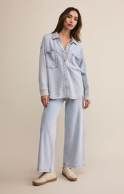 Savelo All Day Knit Denim Jacket