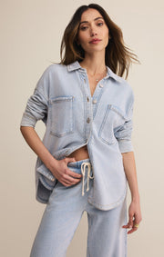 Savelo All Day Knit Denim Jacket
