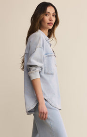 Savelo All Day Knit Denim Jacket