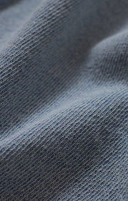 Savelo All Day Knit Denim Crop Whipstitch Jacket