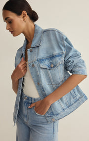 Savelo Dani Denim Trucker Jacket