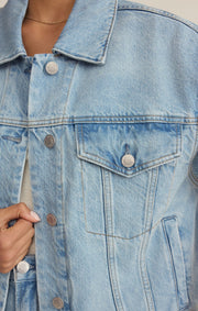 Savelo Dani Denim Trucker Jacket