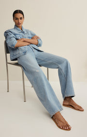 Savelo Dani Denim Trucker Jacket
