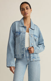 Savelo Dani Denim Trucker Jacket