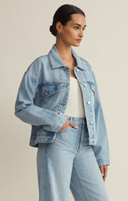 Savelo Dani Denim Trucker Jacket