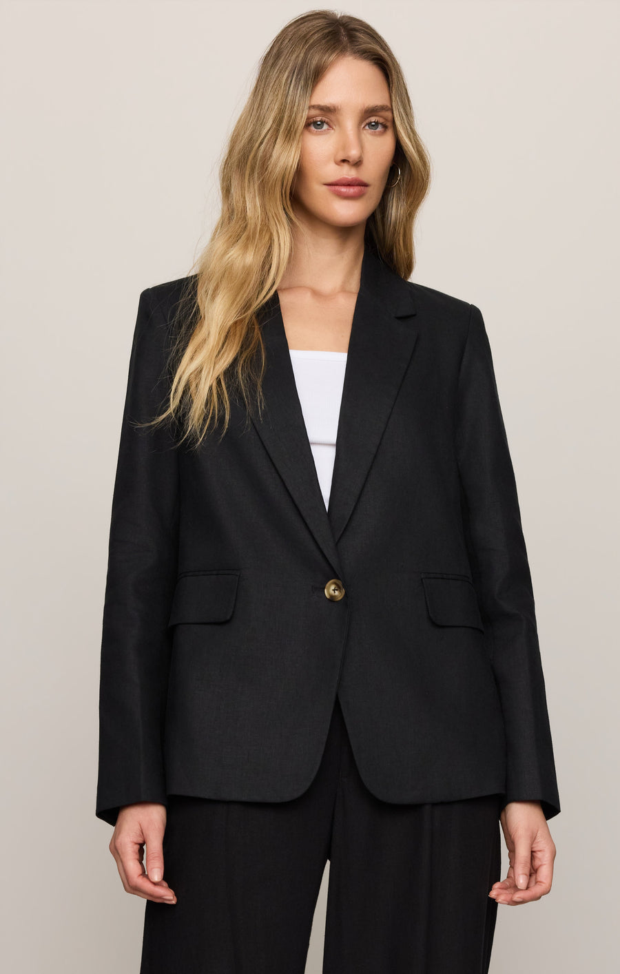 Savelo Evan Linen Blazer