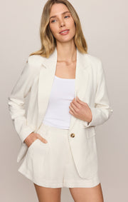 Savelo Evan Linen Blazer