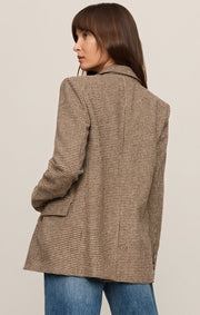 Savelo Evan Houndstooth Blazer
