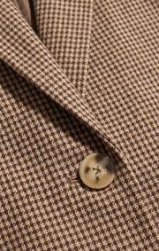 Savelo Evan Houndstooth Blazer