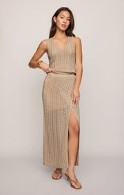 Savelo Glimmer Midi Skirt
