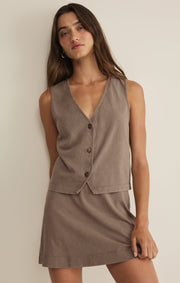 Savelo Gail Jersey Mini Skirt