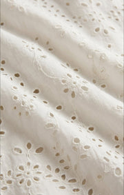Savelo Emrie Eyelet Maxi Skirt
