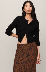 Savelo Europa Leopard Maxi Skirt