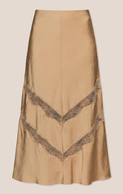 Savelo Kori Lace Midi Skirt